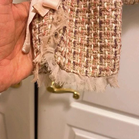 Laundry by SHELLI SEGAL jacket with satin belt tie - Picture 10 of 11